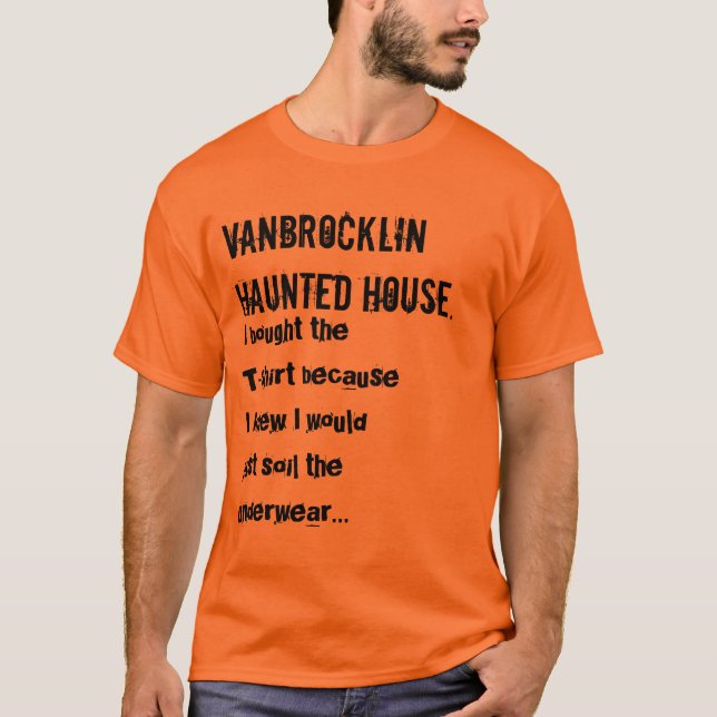 VanBrocklin Haunted House 2.0 T-Shirt (Front)