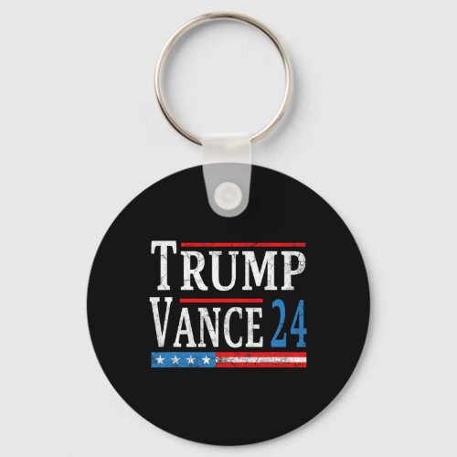 Vance 2024 President Trump Supporter Re_election 1 Keychain