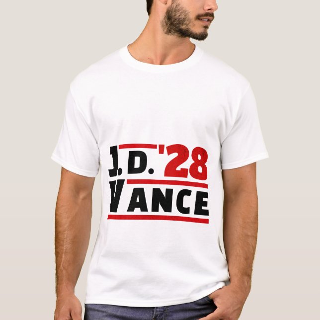 Vance 2028 JD Vance 2028 President Election 2024 T-Shirt (Front)