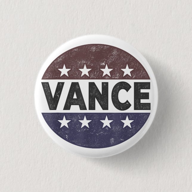 Vance 2028 JD Vance President 2028 Button (Front)