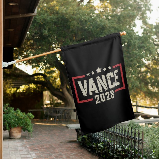 Vance 2028 President Election Campaign US Flag  (In SItu)