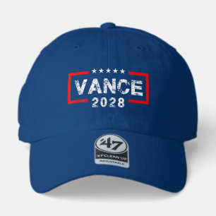 Vance 2028 President Election Campaign US Flag 47 Brand Hat