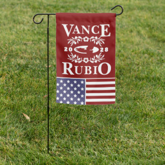 Vance Rubio 2028 Garden Flag