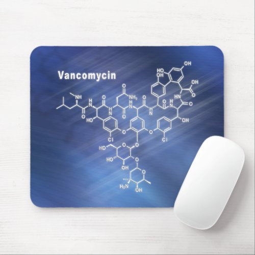 Vancomycin antibiotic mouse pad