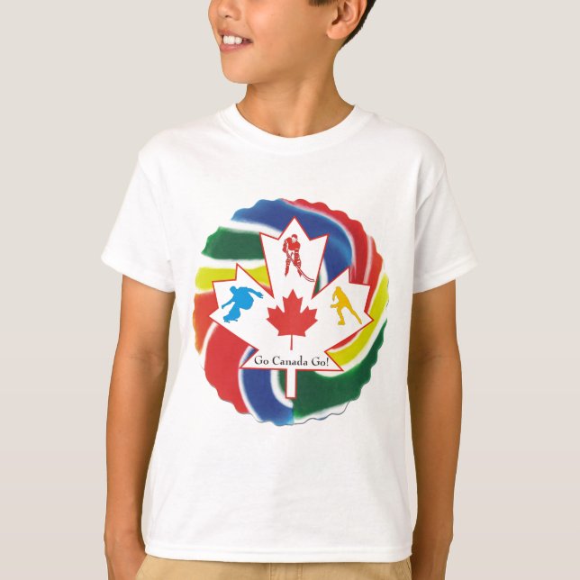 Vancouver 2010 Winter Olympics T-Shirt (Front)
