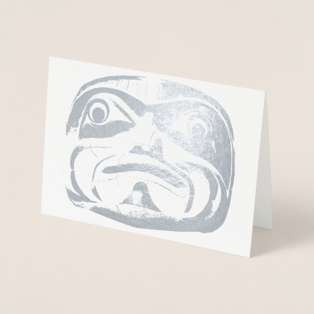 Vancouver Art Cards Personalized Totem Pole Cards (Front)