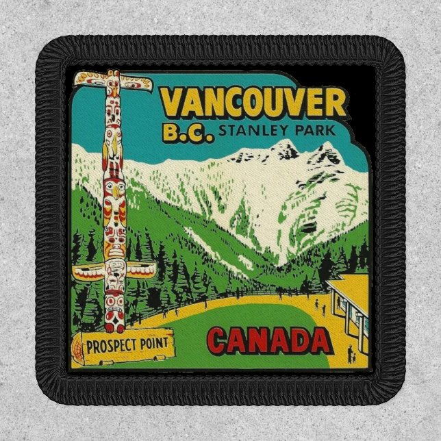 Vancouver B.C. Stanley Park  Patch (Front)