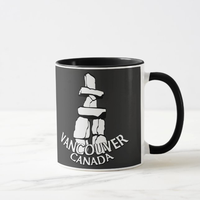 Vancouver BC Canada Coffee Cups Mugs & Glasses (Right)
