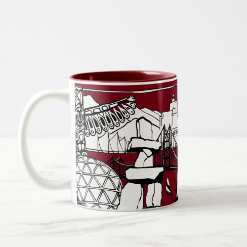 Vancouver BC Canada Coffee Cups Mugs  Glasses