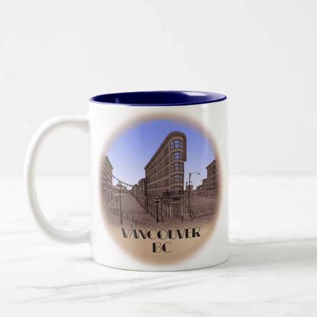 Vancouver BC Canada Coffee Cups Mugs & Glasses (Left)