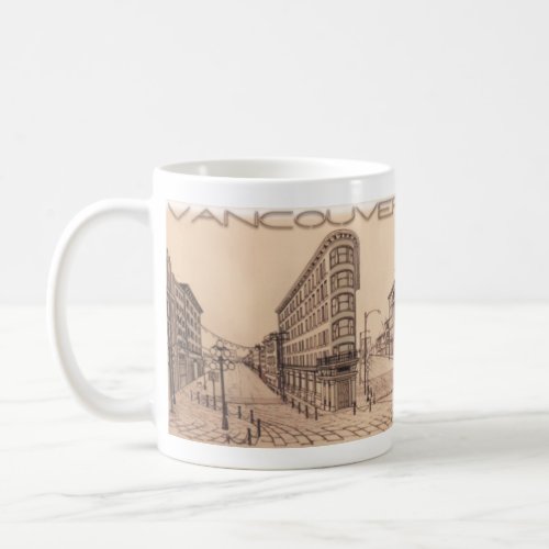 Vancouver BC Canada Coffee Cups Mugs  Glasses