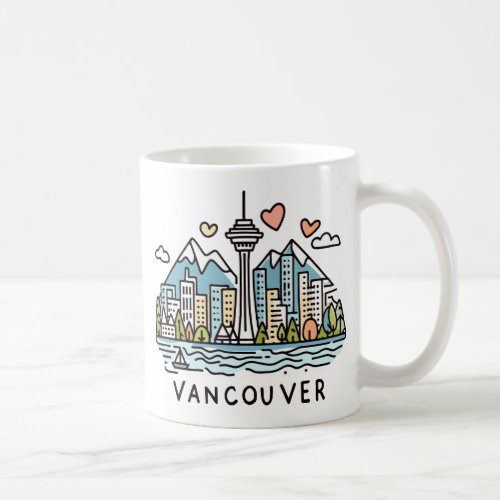 Vancouver BC Canada  Coffee Mug
