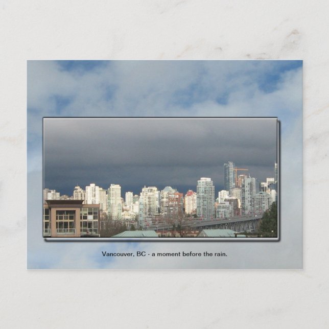 Vancouver, BC, Canada Postcard (Front)