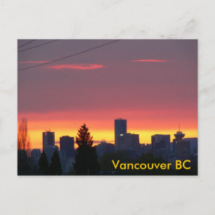 Vancouver BC Postcard