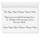 Vancouver BC Souvenir Cards Custom Vancouver Cards (Inside Horizontal (Bottom))