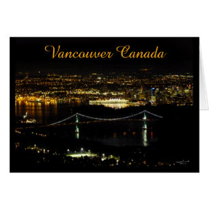 Vancouver BC Souvenir Cards Custom Vancouver Cards