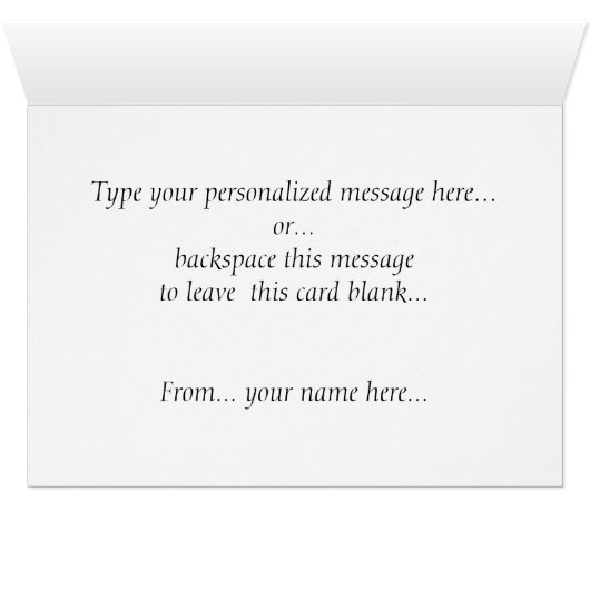 Vancouver BC Souvenir Cards Personalized Vancouver (Inside Horizontal (Bottom))