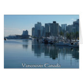 Vancouver BC Souvenir Cards Personalized Vancouver (Front Horizontal)