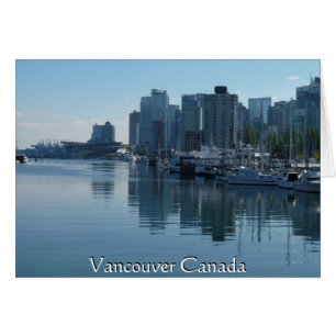 Vancouver BC Souvenir Cards Personalized Vancouver