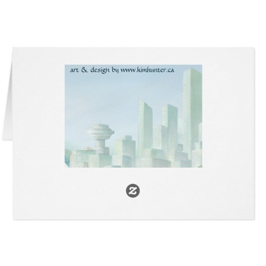 Vancouver BC Souvenir Cards Totem Pole Art Cards (Back Horizontal)