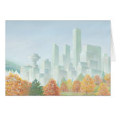 Vancouver BC Souvenir Cards Vancouver Art Cards (Front Horizontal)