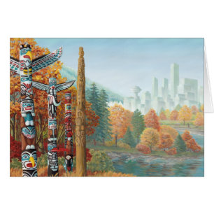 Vancouver BC Souvenir Cards Vancouver Art Cards