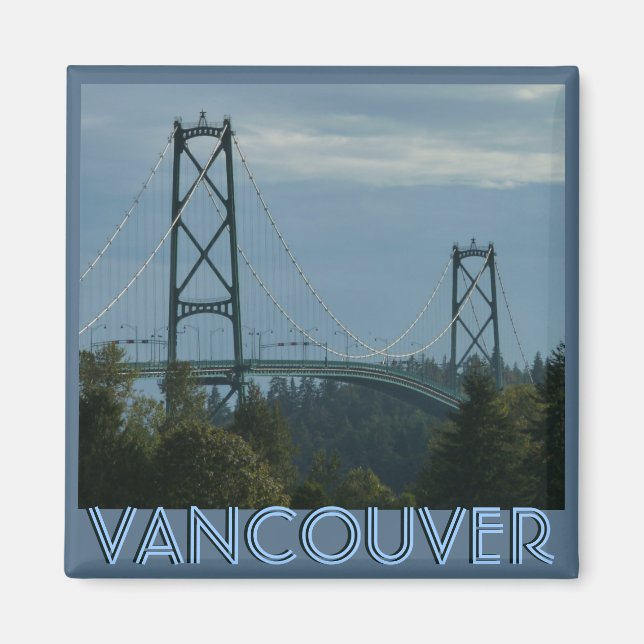Vancouver BC Souvenir Magnets Vancouver Gifts (Front)