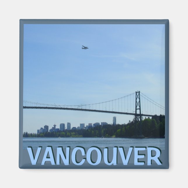 Vancouver BC Souvenir Magnets Vancouver Gifts (Front)