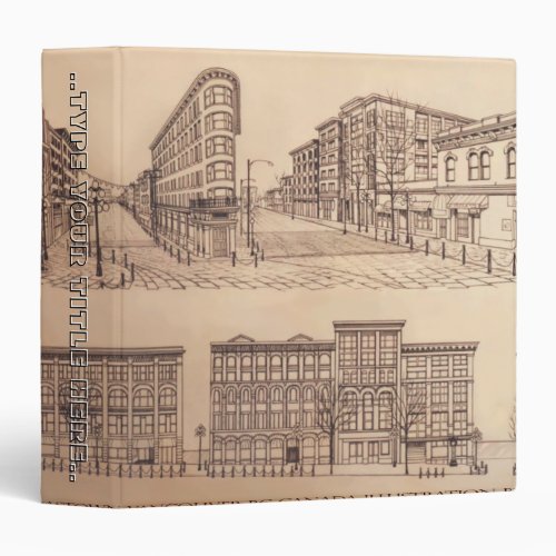 Vancouver Binder Custom Vancouver Gastown Binder