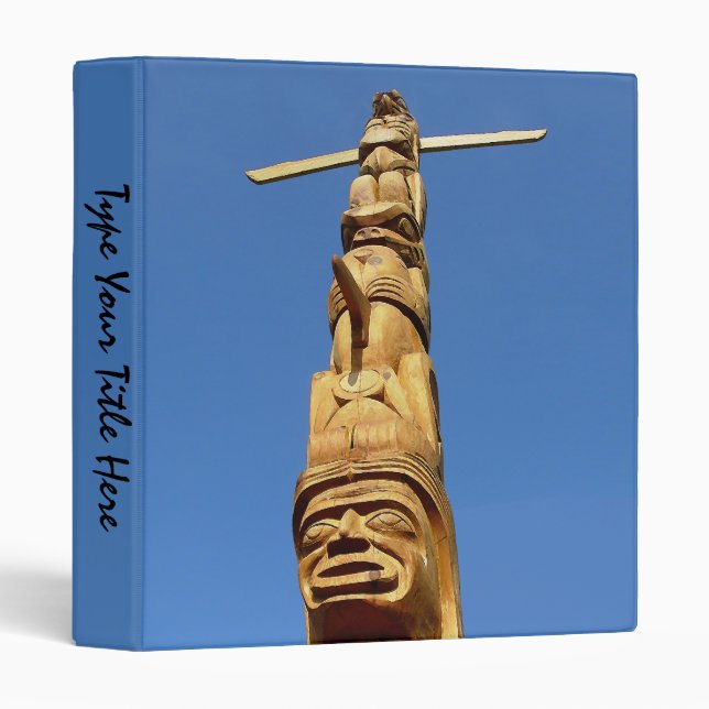 Vancouver Binder Custom Vancouver Totem Binder (Front/Spine)