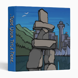 Vancouver Binder Personalized Vancouver Art Binder