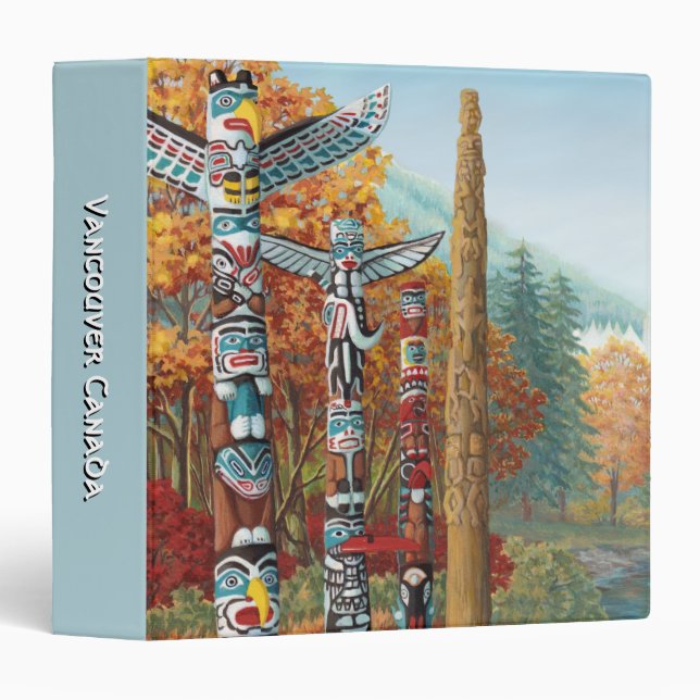 Vancouver Binder Personalized Vancouver Art Binder (Front/Spine)