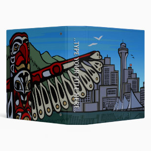 Vancouver Binder Personalized Vancouver Art Binder