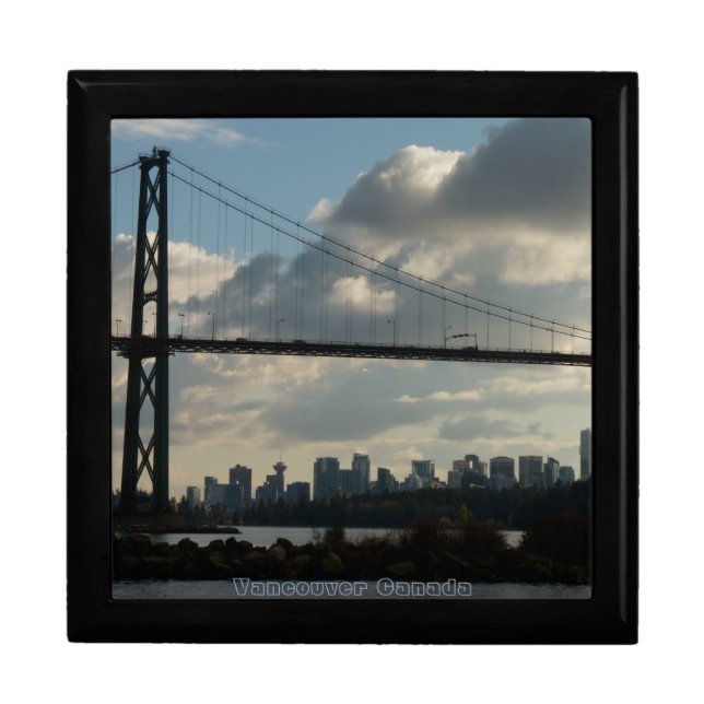 Vancouver Box Vancouver Cityscape Souvenir Giftbox (Front)