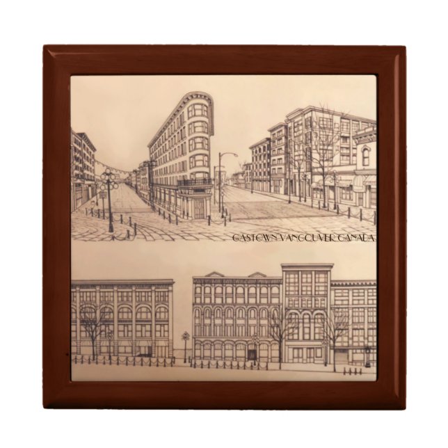 Vancouver Box Vancouver Gastown Souvenir Giftbox (Front)