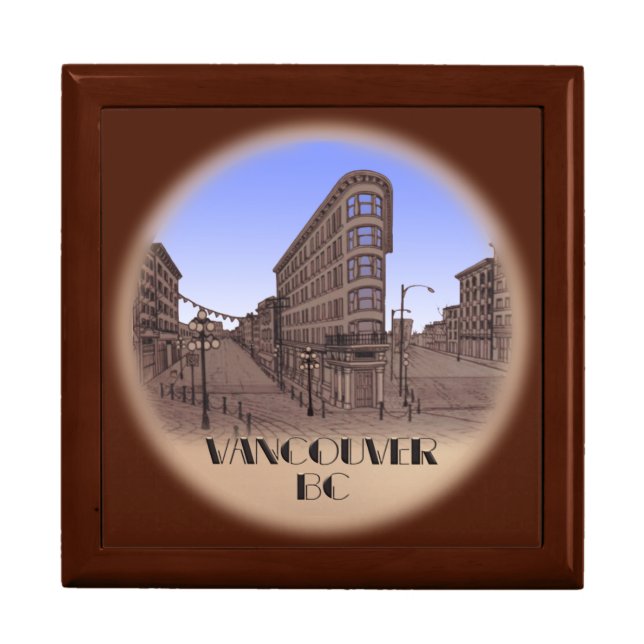 Vancouver Box Vancouver Gastown Souvenir Giftbox (Front)