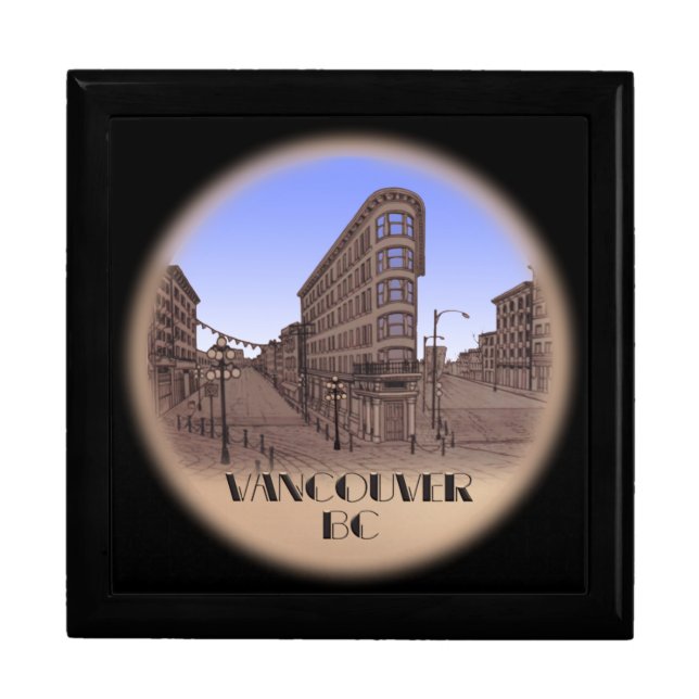 Vancouver Box Vancouver Gastown Souvenir Giftbox (Front)