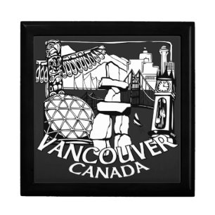 Vancouver Box Vancouver Landmarks Souvenir Giftbox