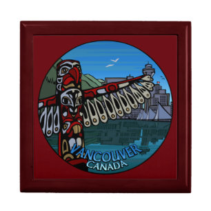 Vancouver Box Vancouver Landmarks Souvenir Giftbox