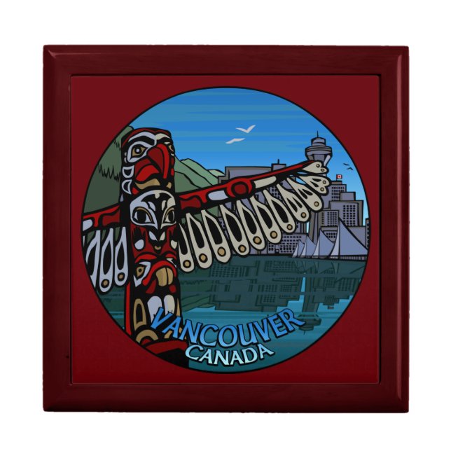 Vancouver Box Vancouver Landmarks Souvenir Giftbox (Front)