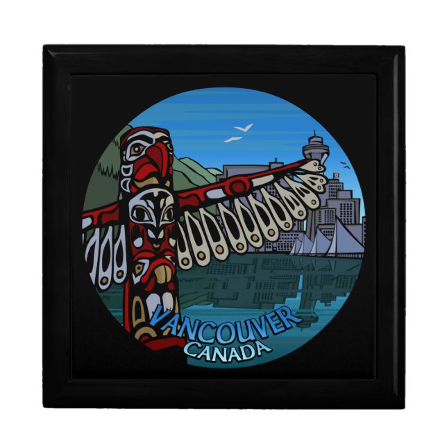 Vancouver Box Vancouver Landmarks Souvenir Giftbox (Front)