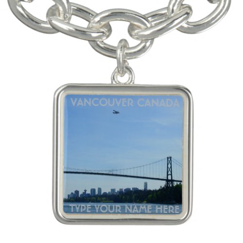 Vancouver Bracelet Personalized Vancouver Souvenir