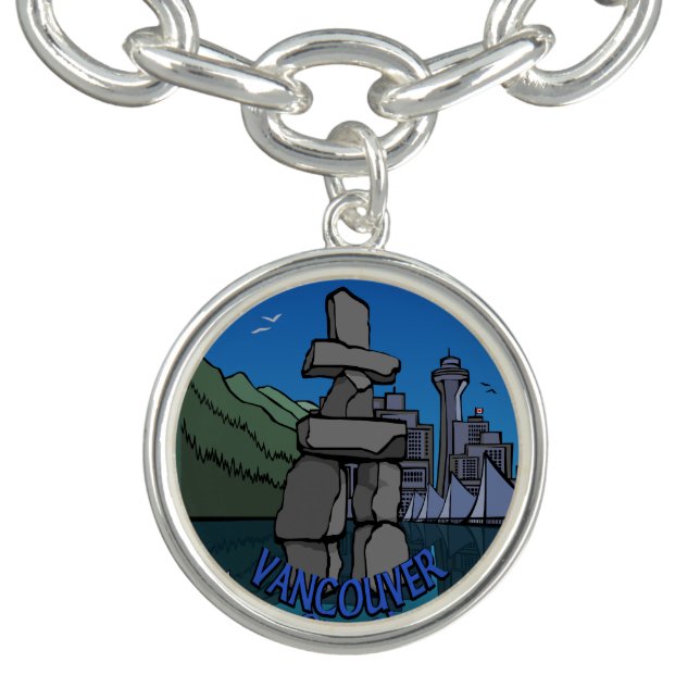 Vancouver Bracelet Vancouver Canada Souvenir Gift (Design)