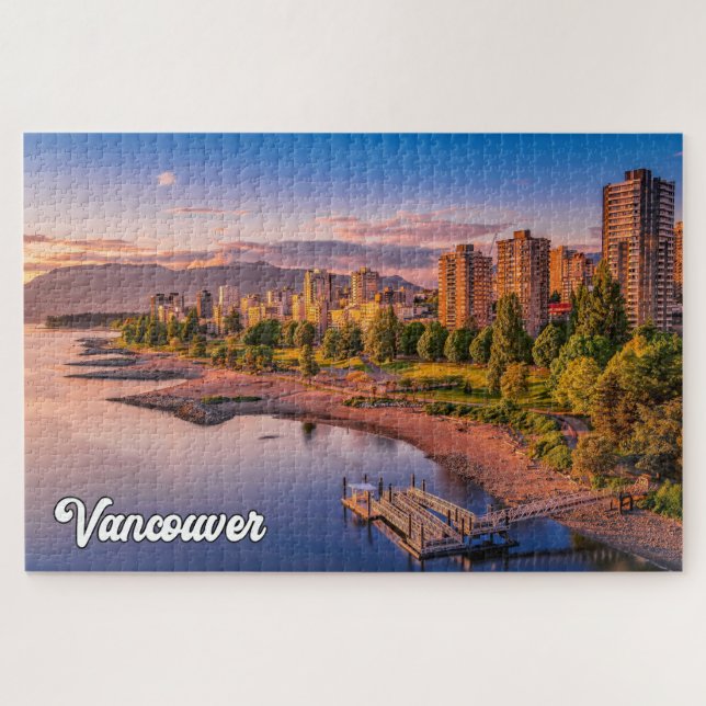 Vancouver, British Columbia, Canada Jigsaw Puzzle (Horizontal)