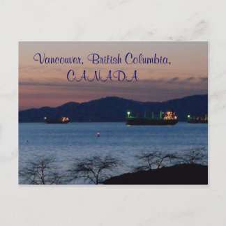 Vancouver, British Columbia, CANADA Postcard