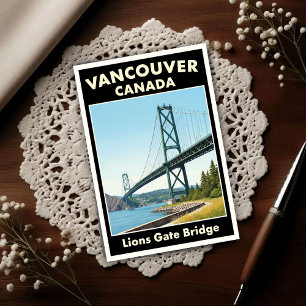 Vancouver, Canada: 1960s Vintage Travel Postcard