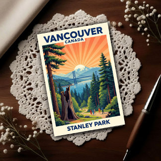 Vancouver, Canada: 1960s Vintage Travel Postcard
