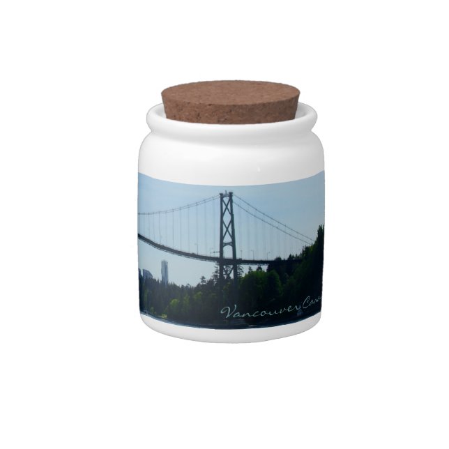 Vancouver Canada Candy Jar (Right)