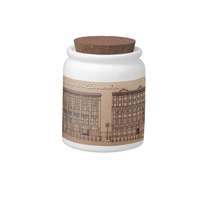 Vancouver Canada Candy Jar Vancouver Souvenirs (Left)