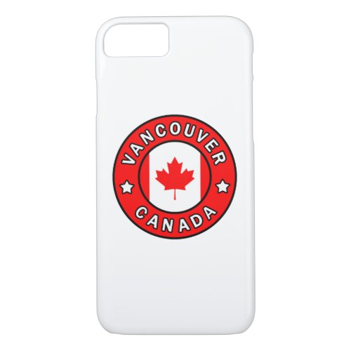 Vancouver Canada iPhone 87 Case